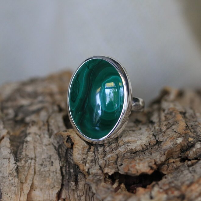 Malachiet Ring "Sualocin"