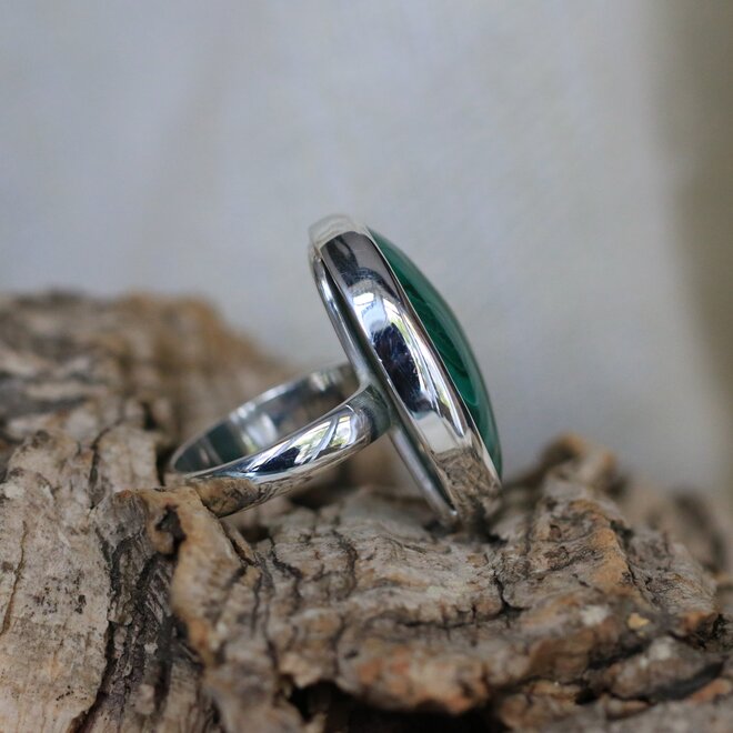 Malachiet Ring "Sualocin"