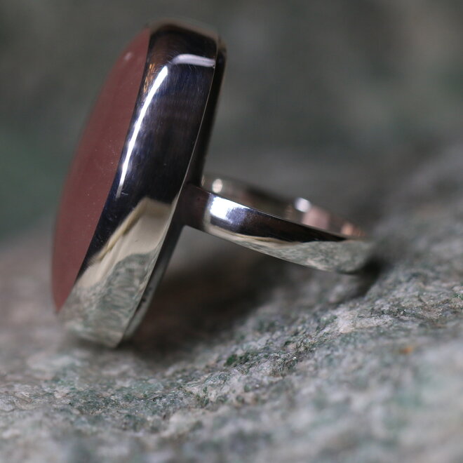 Rozenkwarts ring "Vindemiatrix"