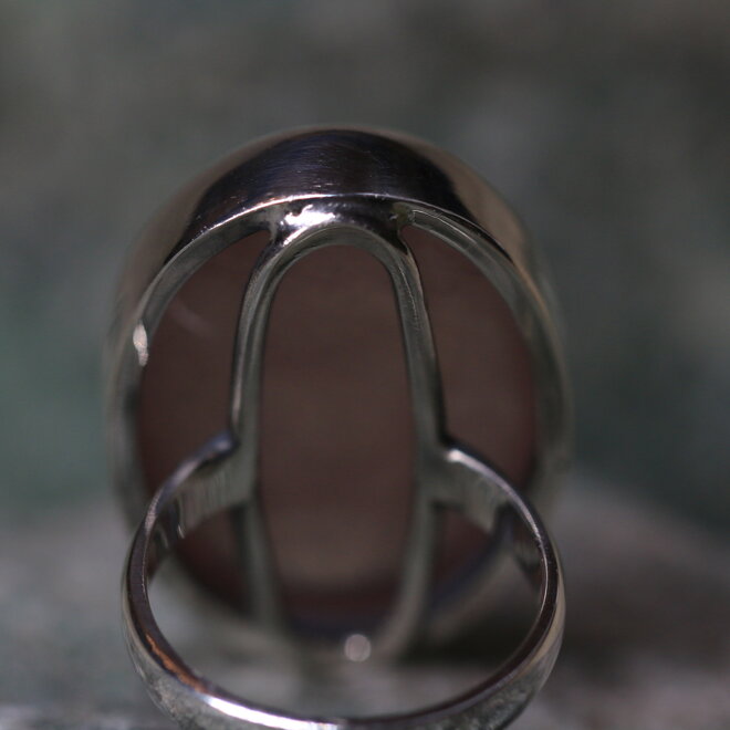 Rozenkwarts ring "Vindemiatrix"