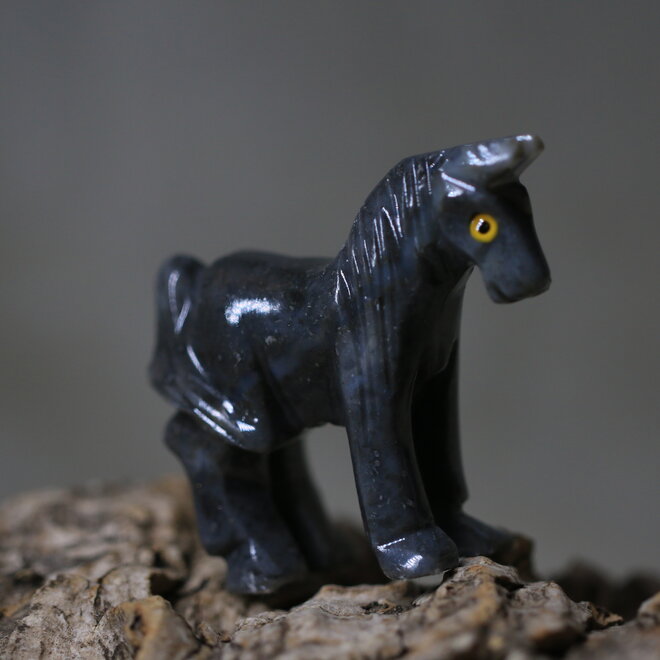 Speksteen dieren beeldje 5 cm