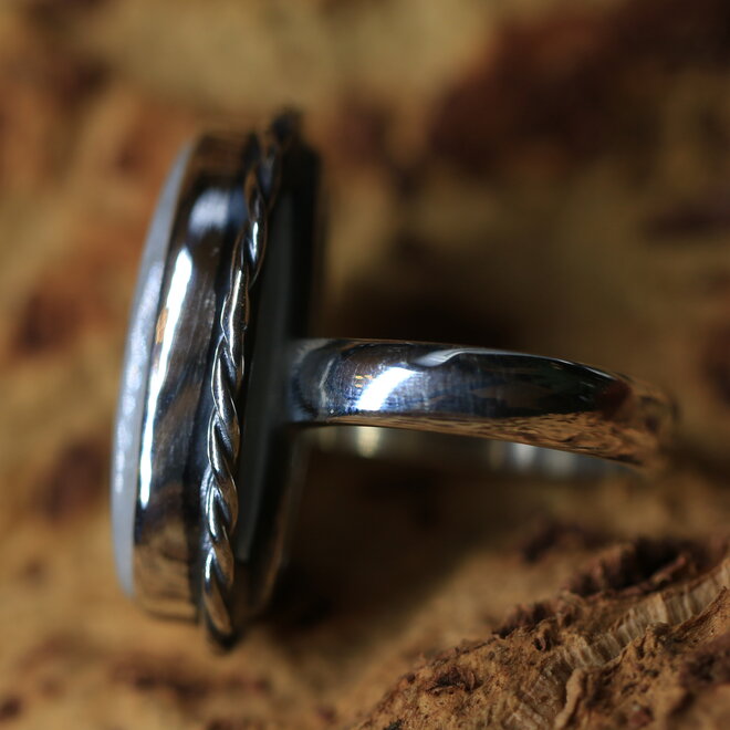 Ring Maansteen "Amparafaravola"