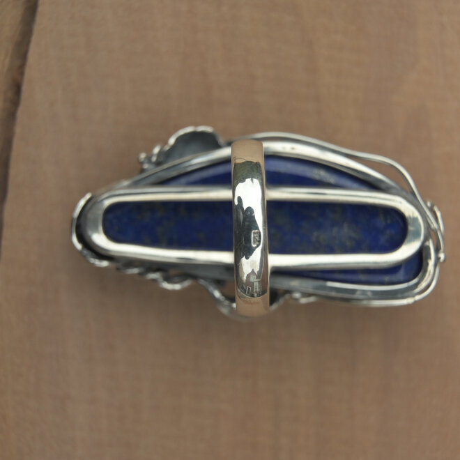 Lapis Lazuli Ring "Aiva"