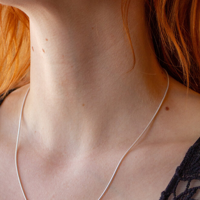 Zilveren ketting Slang 1.2