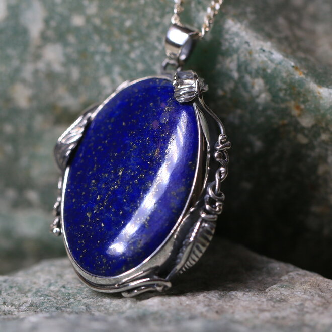 Lapis Lazuli Hanger "Zibal"