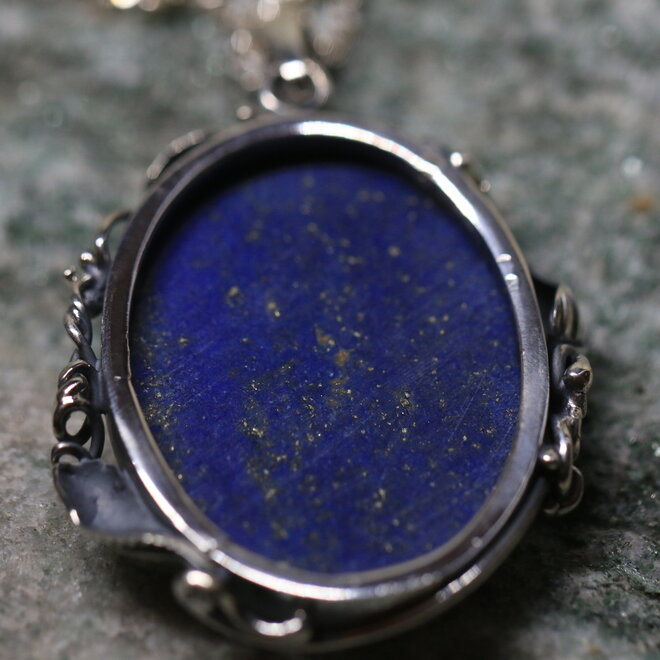 Lapis Lazuli Hanger "Zibal"