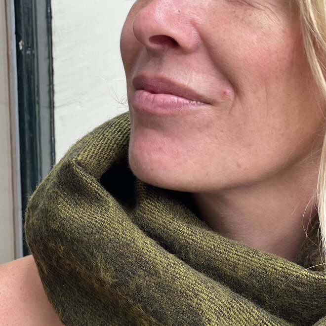 Omslagdoek Mosgroen