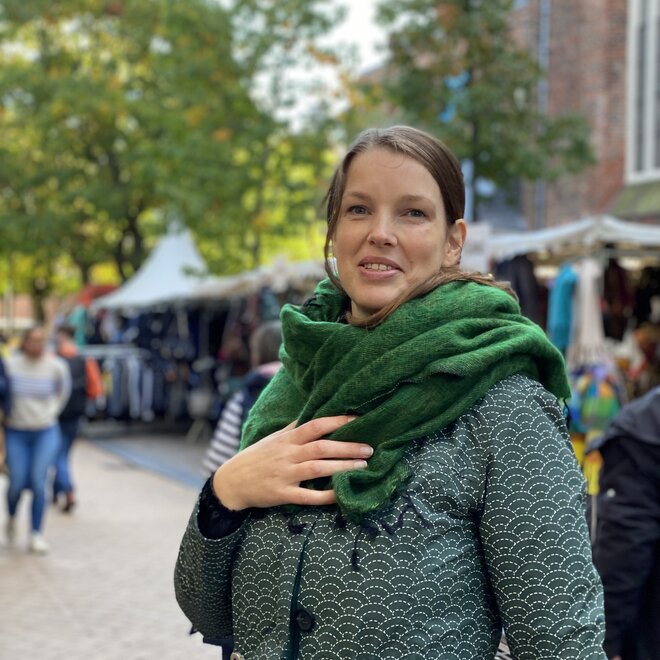 Omslagdoek Groen