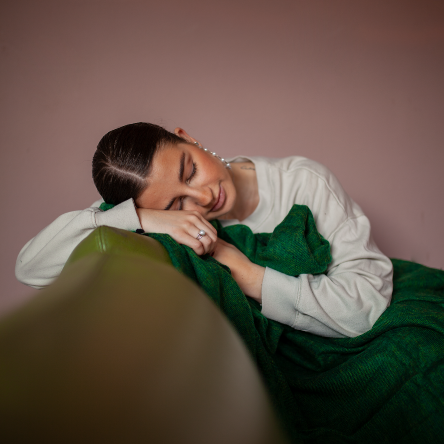 Dekens / plaids uit Nepal