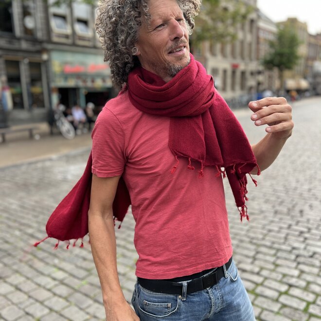 Omslagdoek Rood
