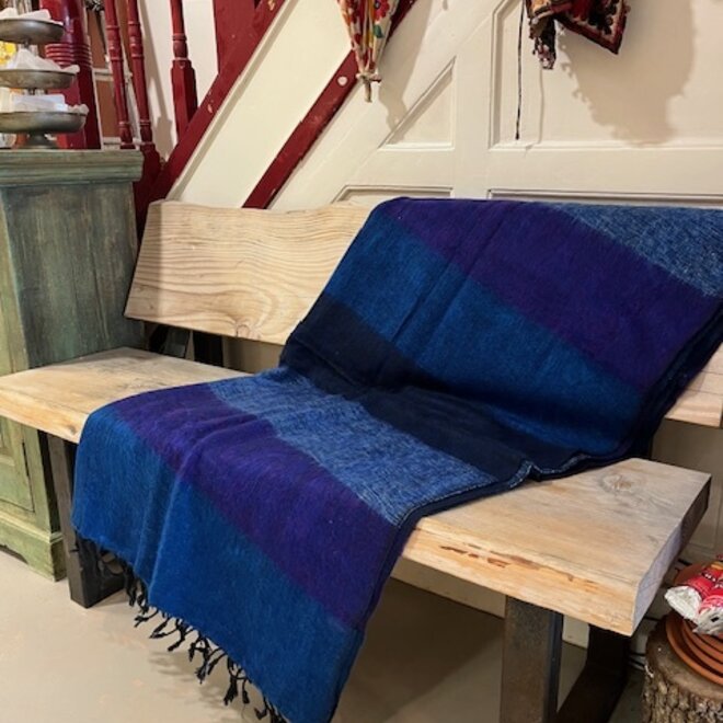 Dekens Gestreept Blauw Paars