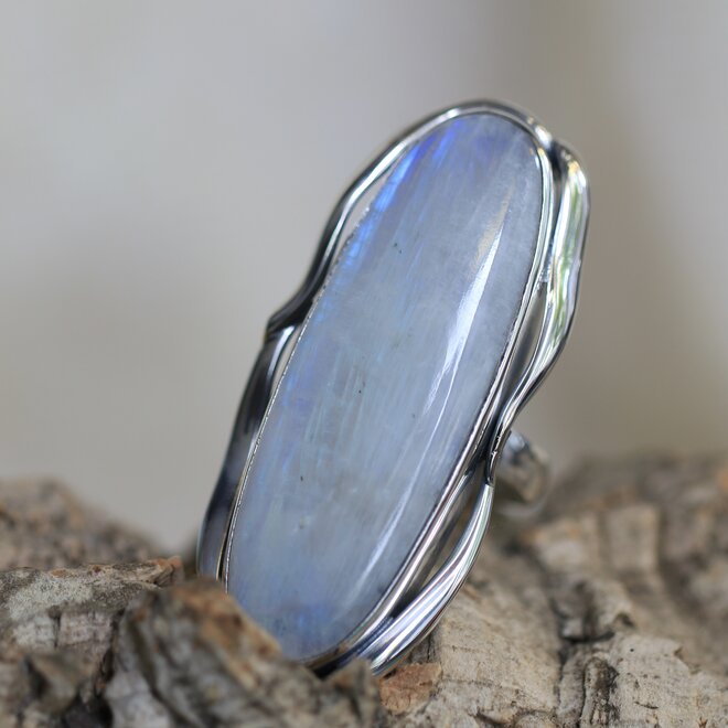 Maansteen Ring 'Matar'