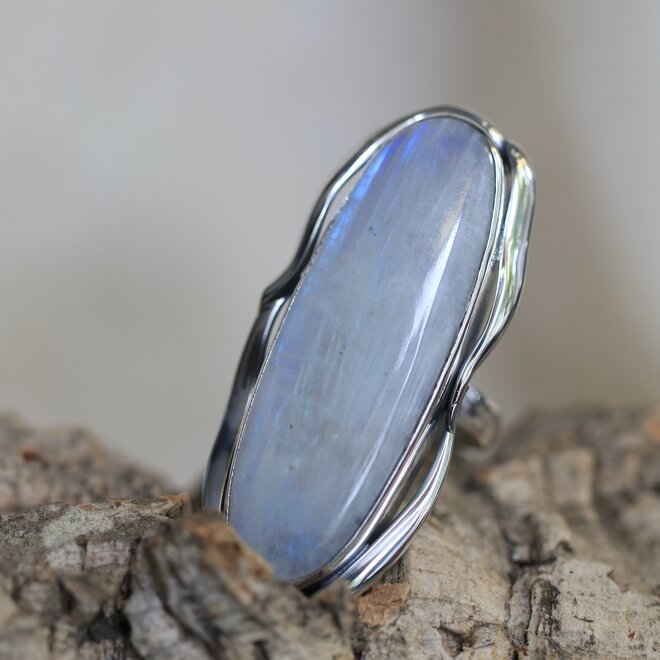 Maansteen Ring 'Matar'