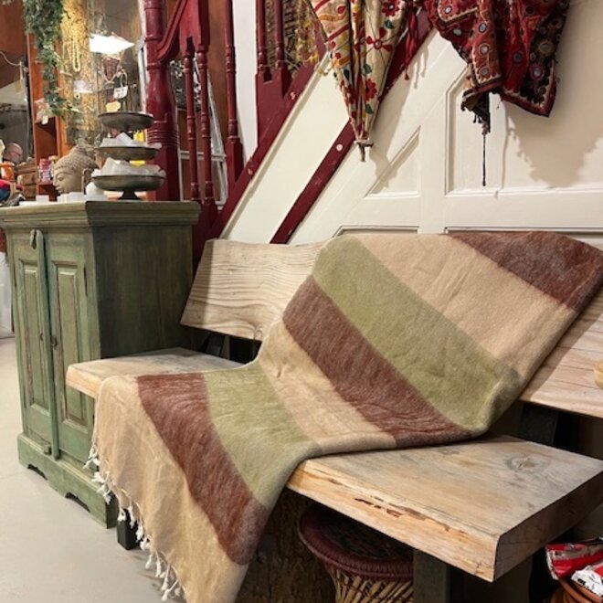 Dekens Gestreept Bruin Beige