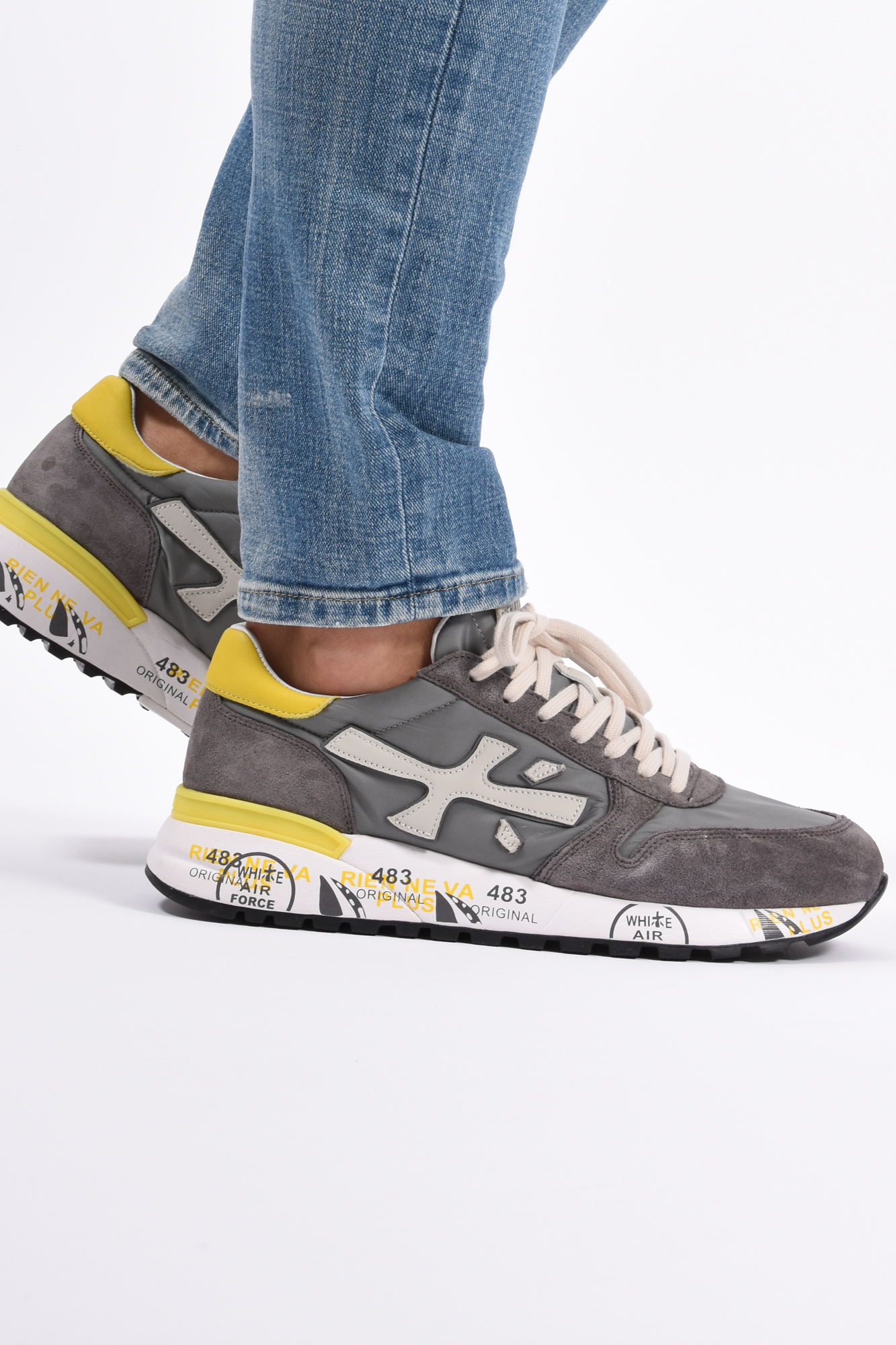 PREMIATA Sneaker - Mick 3751 - Grey - Strictly for Men