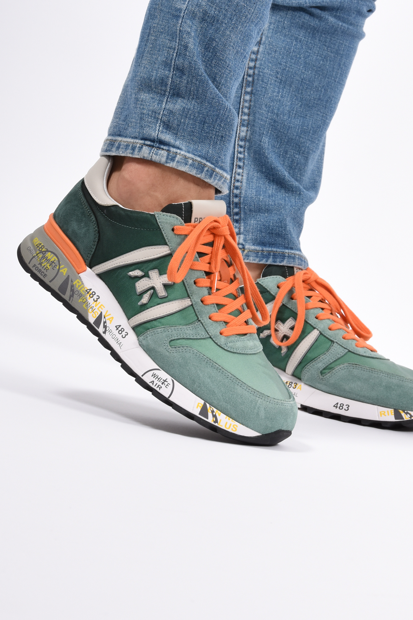 PREMIATA Sneaker - Lander 4588 - Green - Strictly for Men