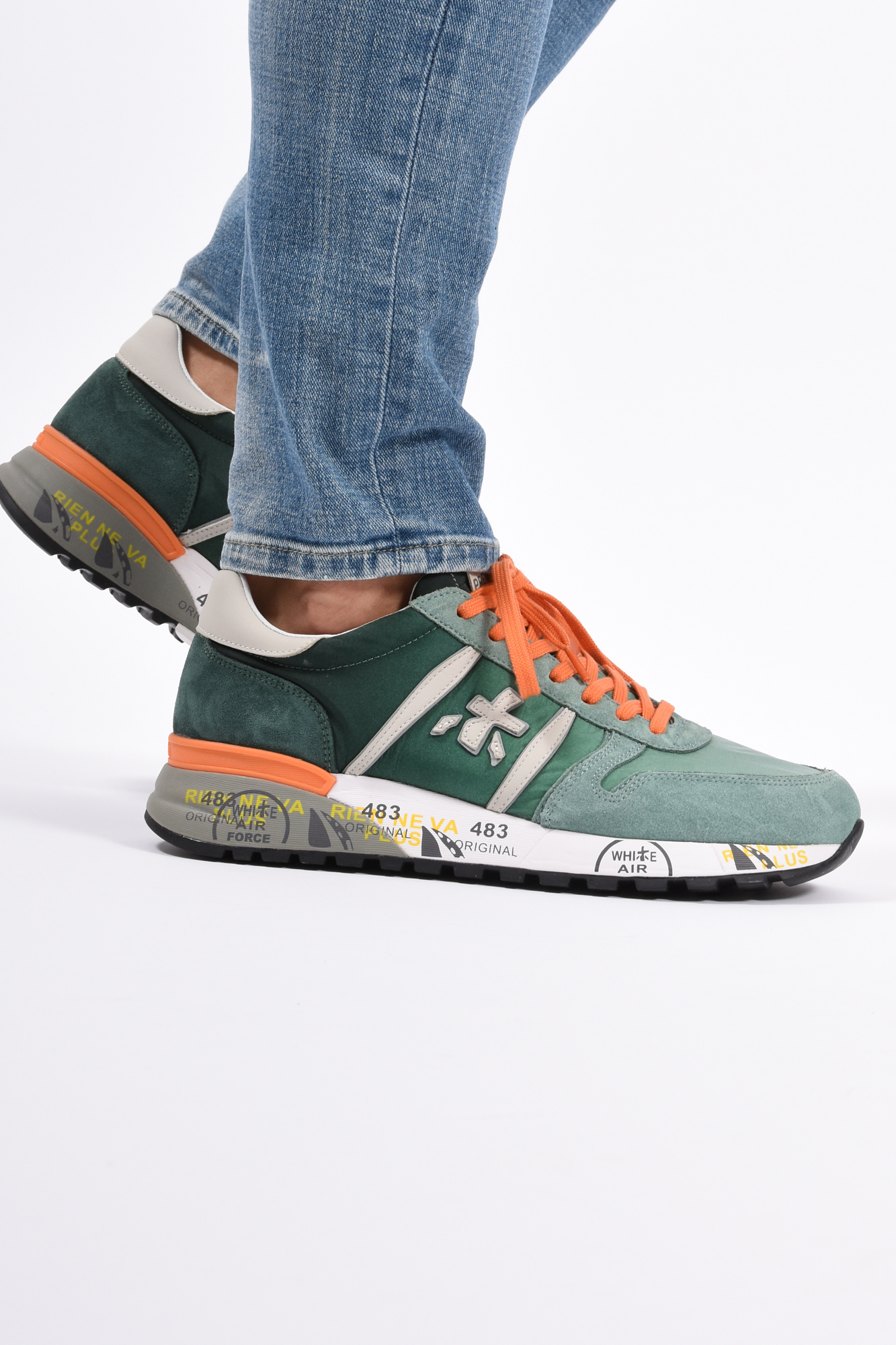 PREMIATA Sneaker - Lander 4588 - Green - Strictly for Men