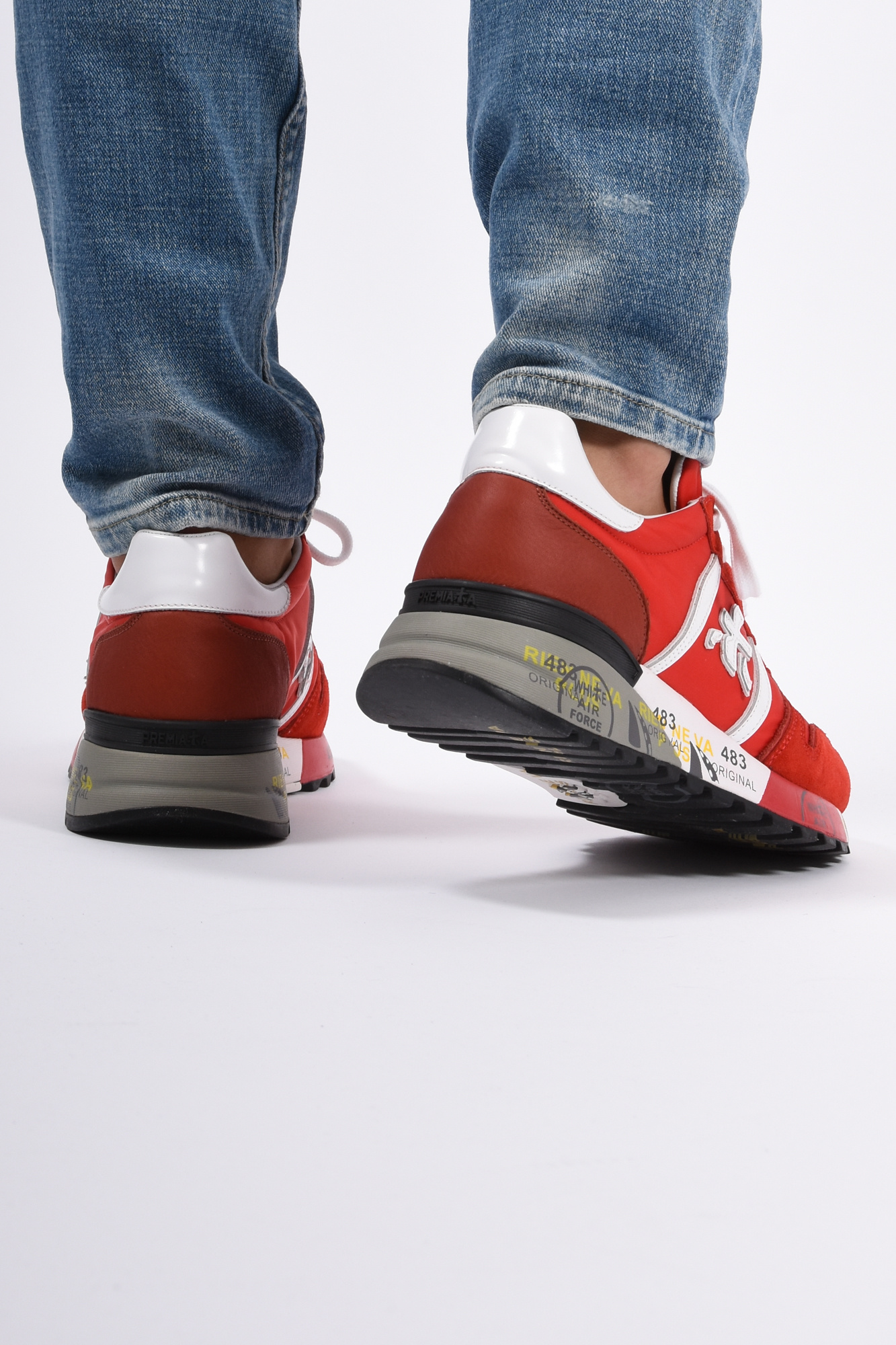 PREMIATA Sneaker - Lander 4562 - Red - Strictly for Men