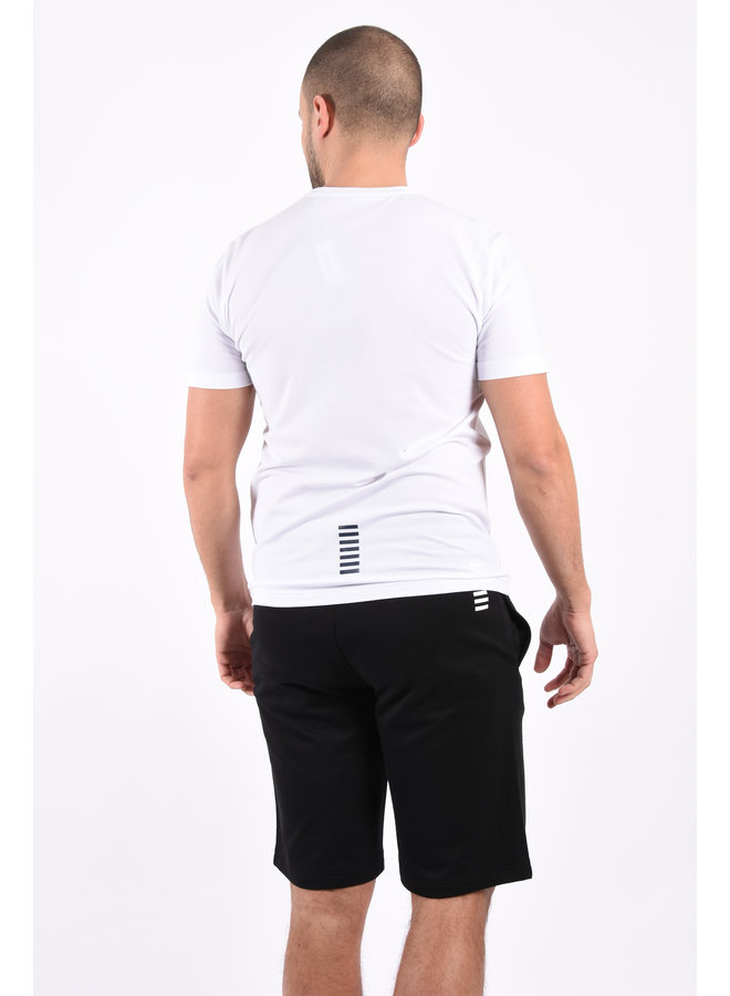 EA7 T-shirt cotton stretch 8NPT52 - White