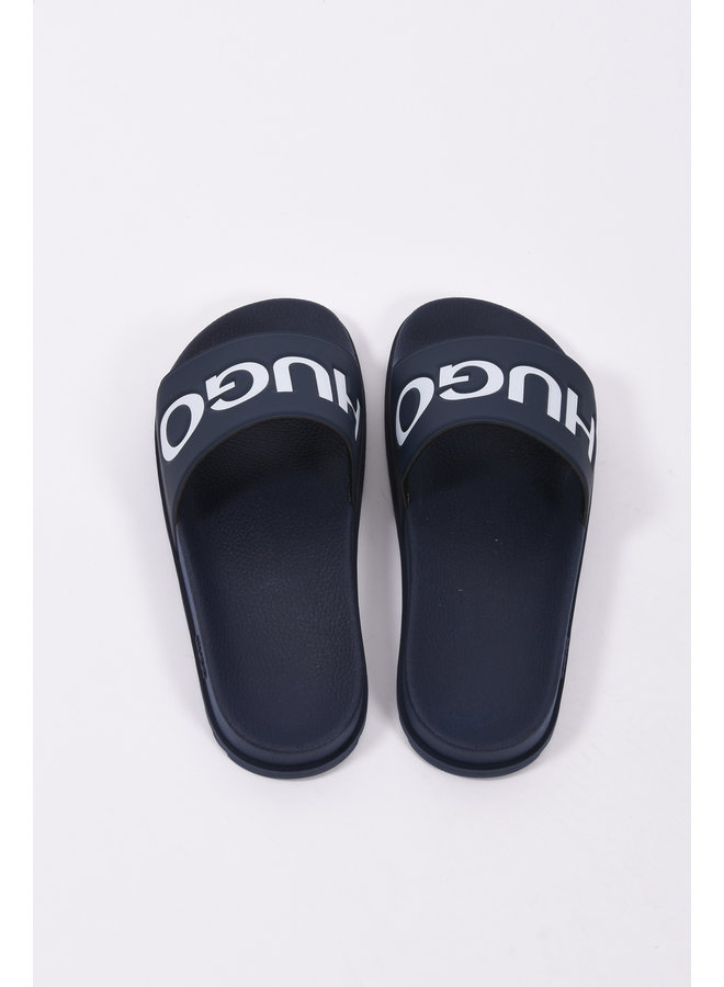 HUGO BOSS SS21 Slippers - Match_sld_rblg - Dark Blue