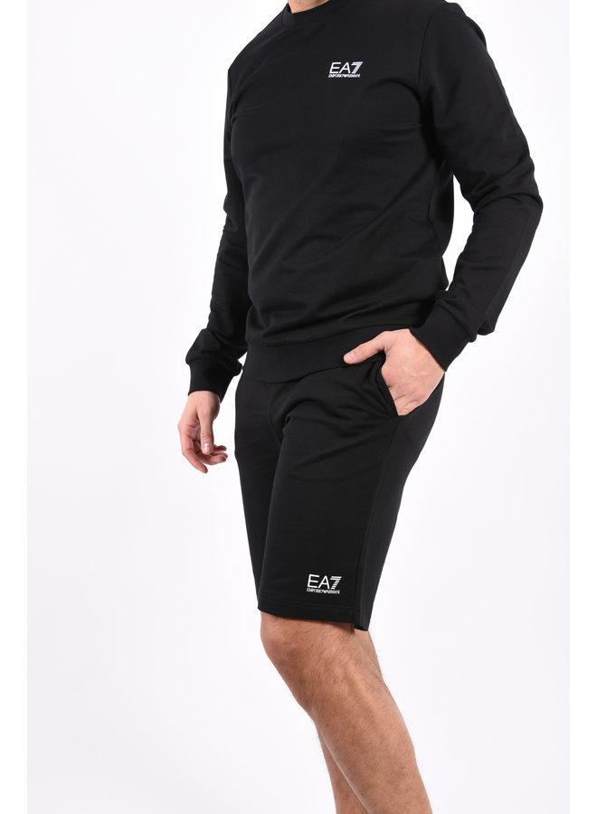 EA7 Shorts cotton 8nps02 - Black