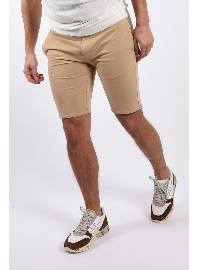 HUGO BOSS SS21 Chino stretch shorts - David212sd - Medium Beige