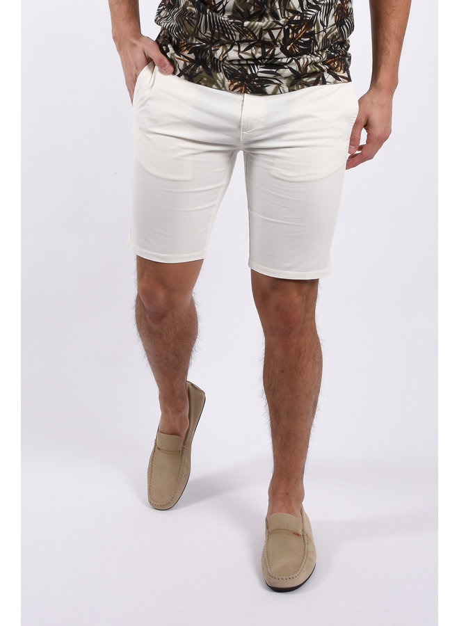 HUGO BOSS SS21 Chino stretch shorts - David212sd - Naturel