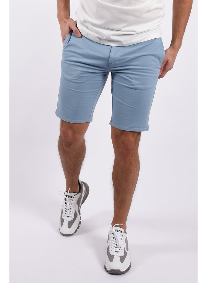 HUGO BOSS SS21 Chino stretch shorts - David212sd - Medium Blue