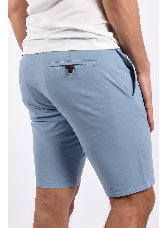 HUGO BOSS SS21 Chino stretch shorts - David212sd - Medium Blue