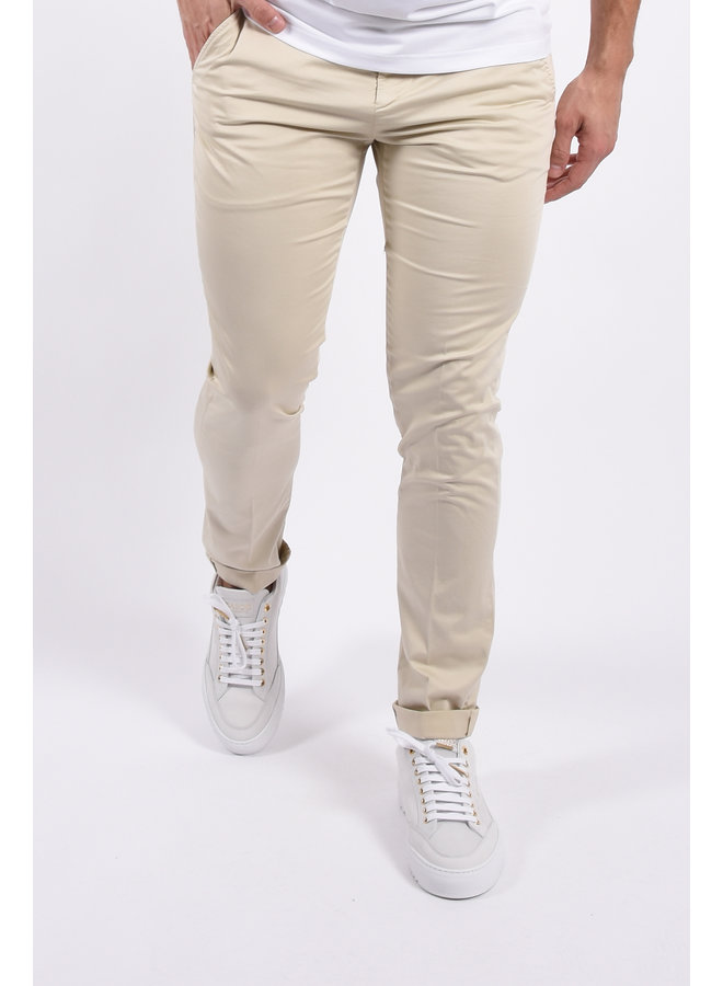 DONDUP SS21 Pantalon stretch - Gaubert rse036u - Beige