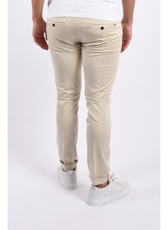 DONDUP SS21 Pantalon stretch - Gaubert rse036u - Beige