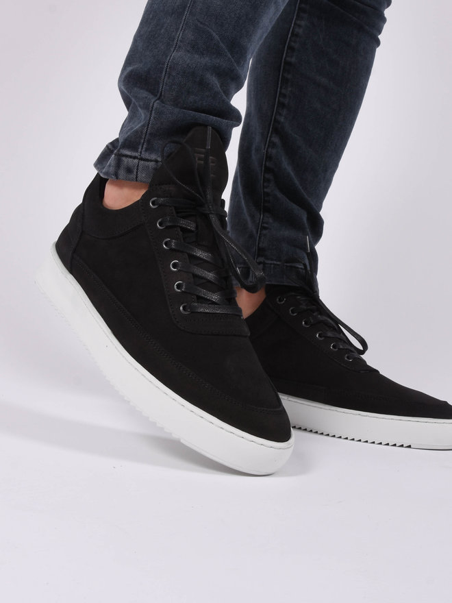 Filling Pieces 2512172-1863 zwart Low Top Ripple Basic