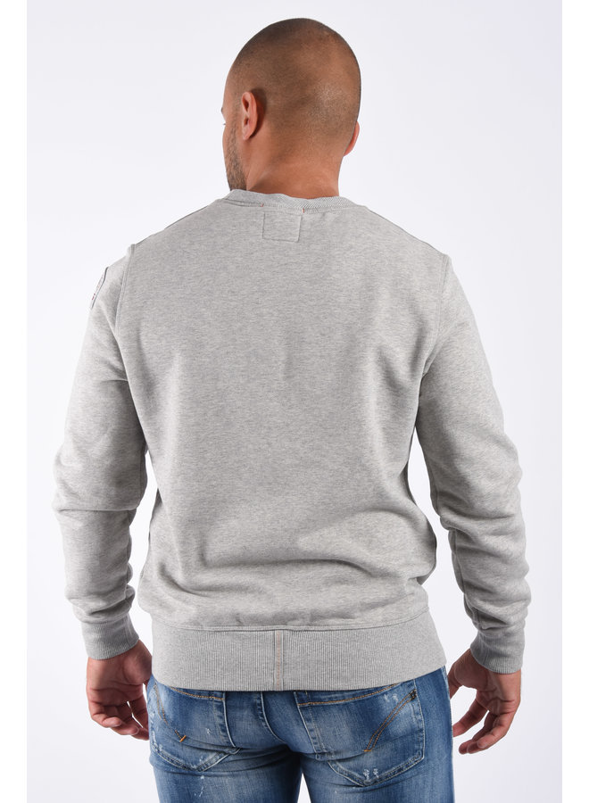 PARAJUMPERS FW21 - Caleb Sweatshirt Man - Steel Melange