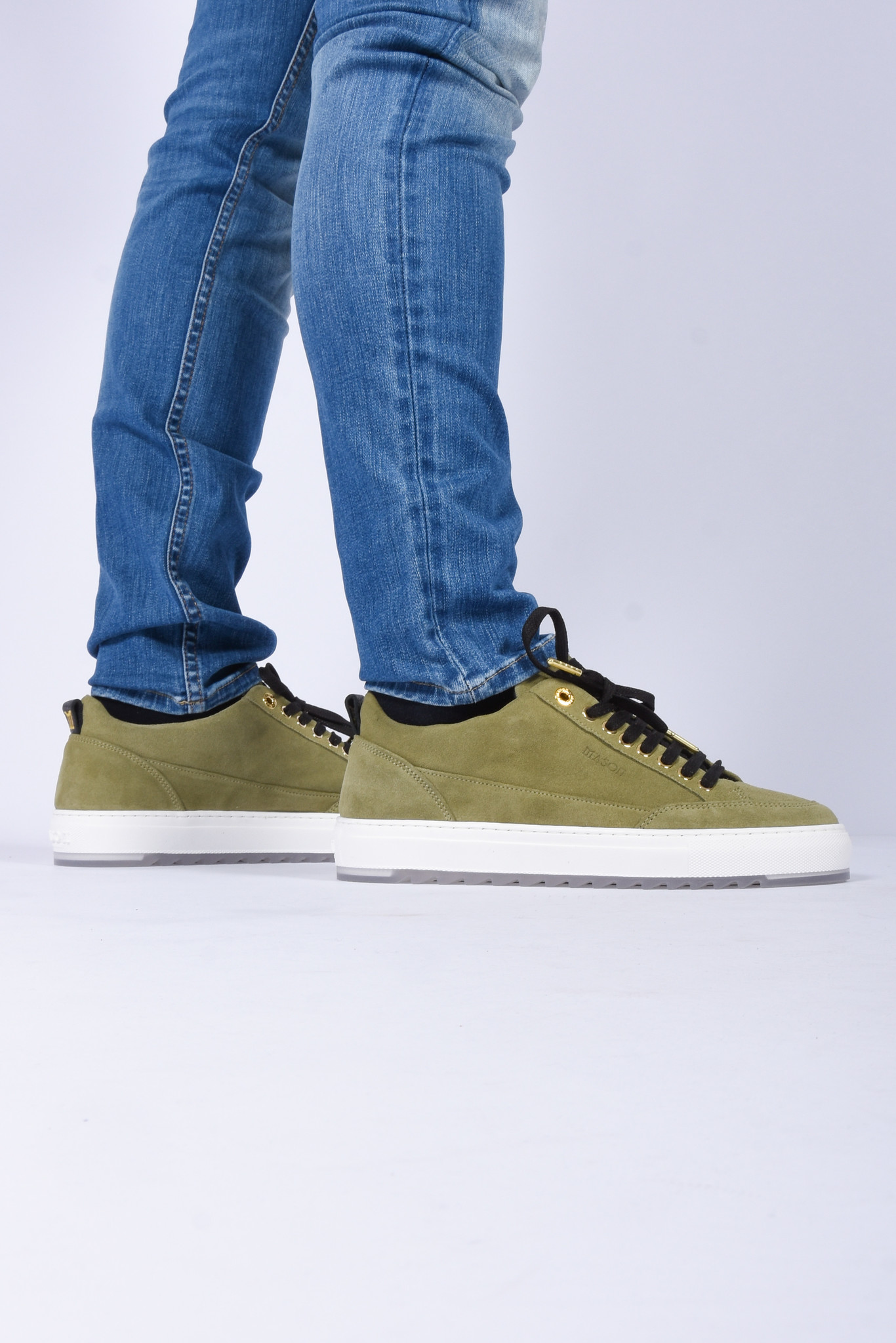 Mason Garments Sneaker Blauw tia kopen | Hans voortman