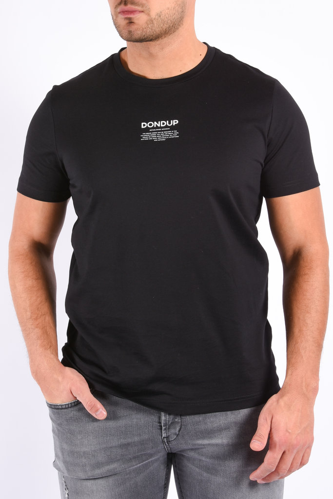 DONDUP Dondup SS22 - T-shirt JF0271U - Black