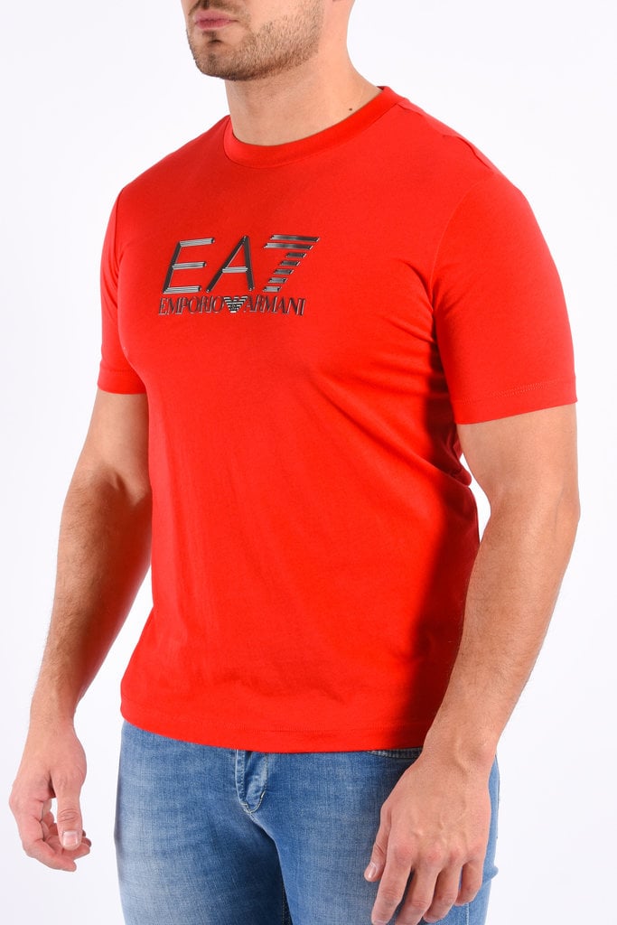 EA7 EA7 SS22 - T-shirt 3LPT71 - Racing red