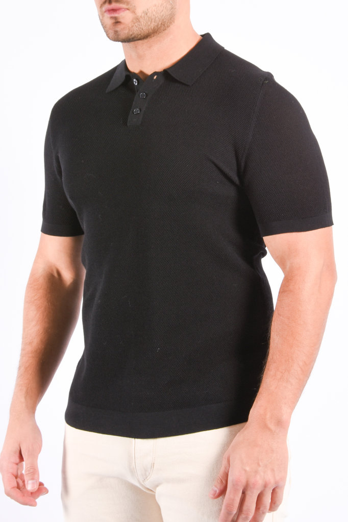 DRYKORN Drykorn SS22 - Polo Shirt Triton - Black