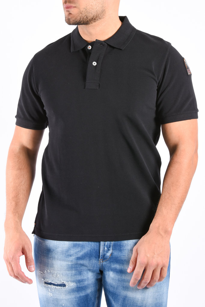 PARAJUMPERS PARAJUMPERS SS22 - Basic Polo Man - Black