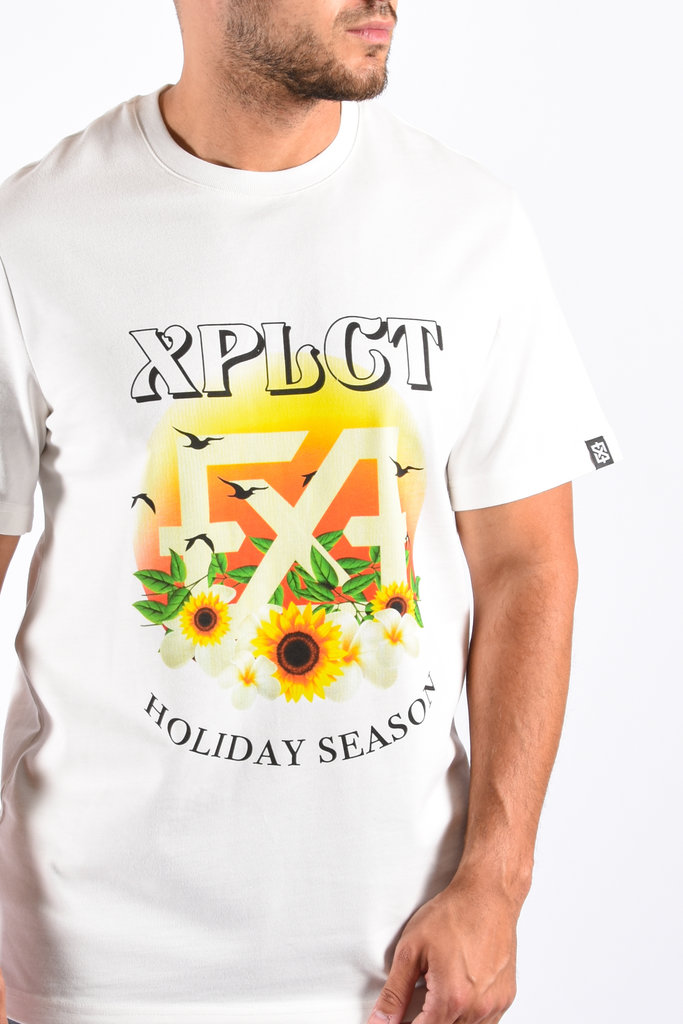 XPLCT Xplct studios - Holiday Tee - White