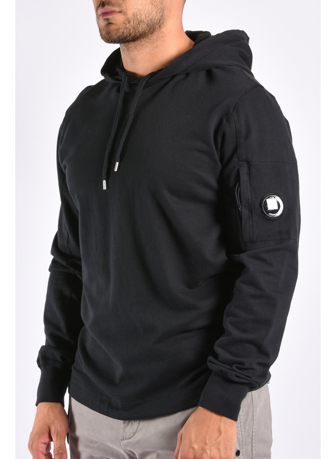 CP Company FW22 - Light fleece hoodie - Black
