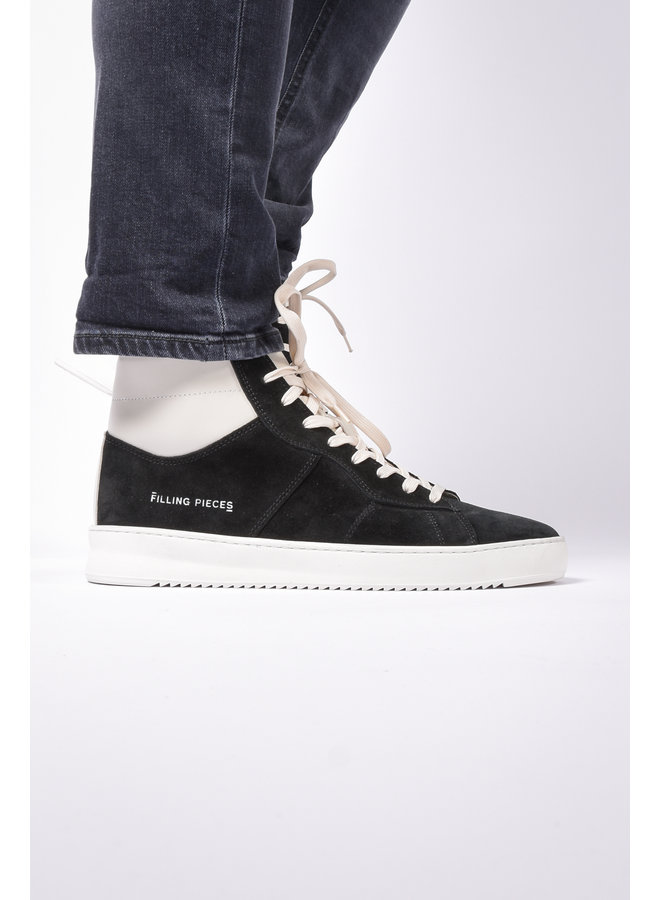 Filling Pieces FW22 - Mid Court suede - Black