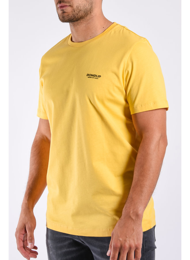DONDUP FW22 - T-shirt JF0309U - Yellow