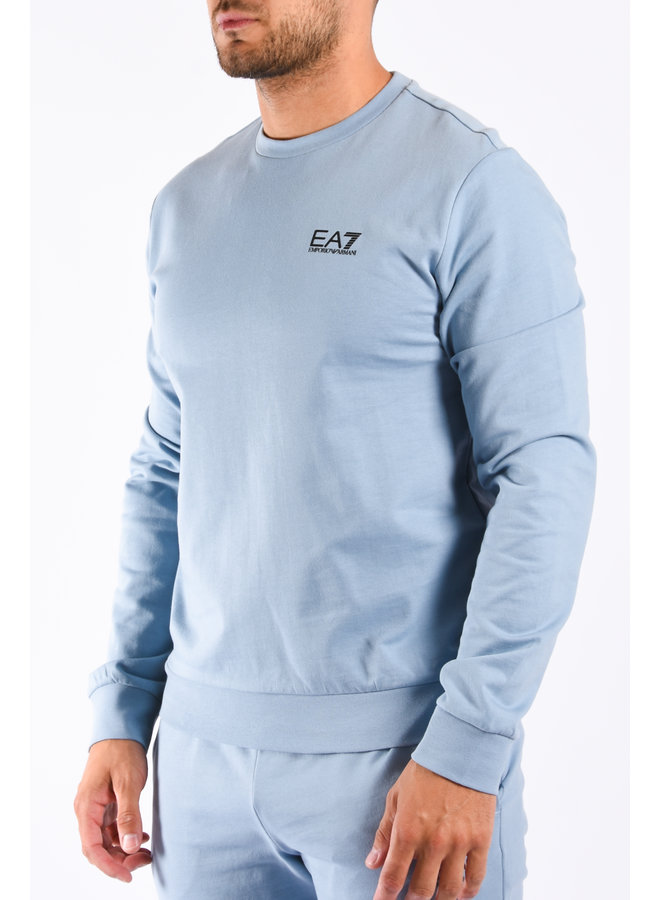EA7 FW22 - Sweatshirt 8NPM52 - Ashley Blue