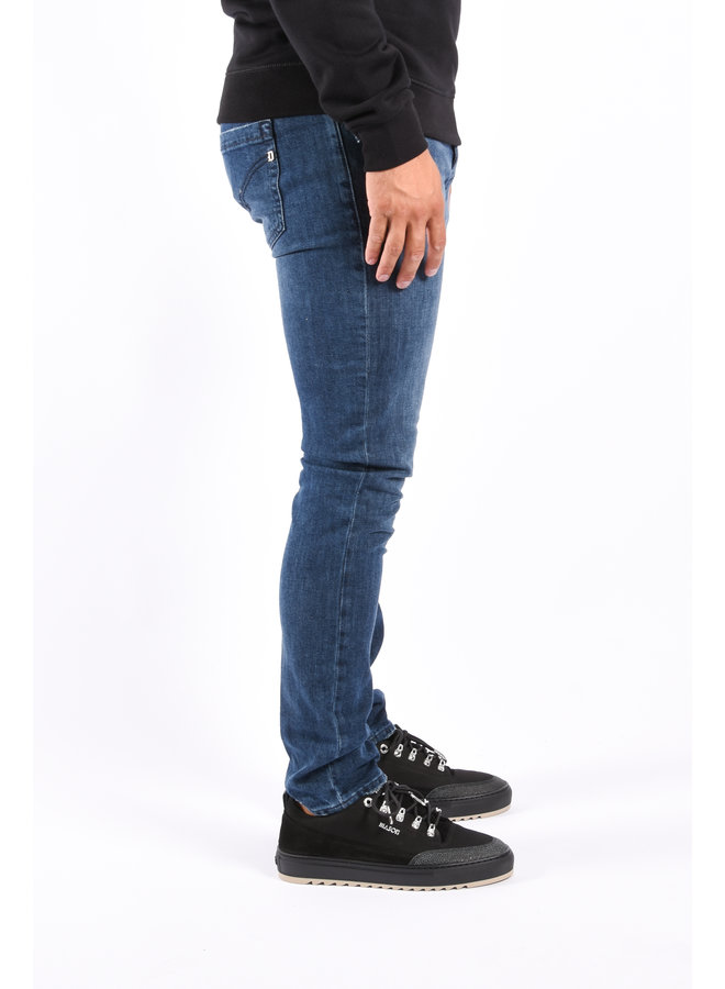 Dondup FW22 - George Skinny Fit Stretch Jeans DS0257U - Dark Blue