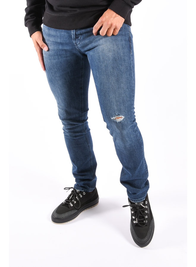 Dondup FW22 - George Skinny Fit Stretch Jeans DS0257U - Dark Blue