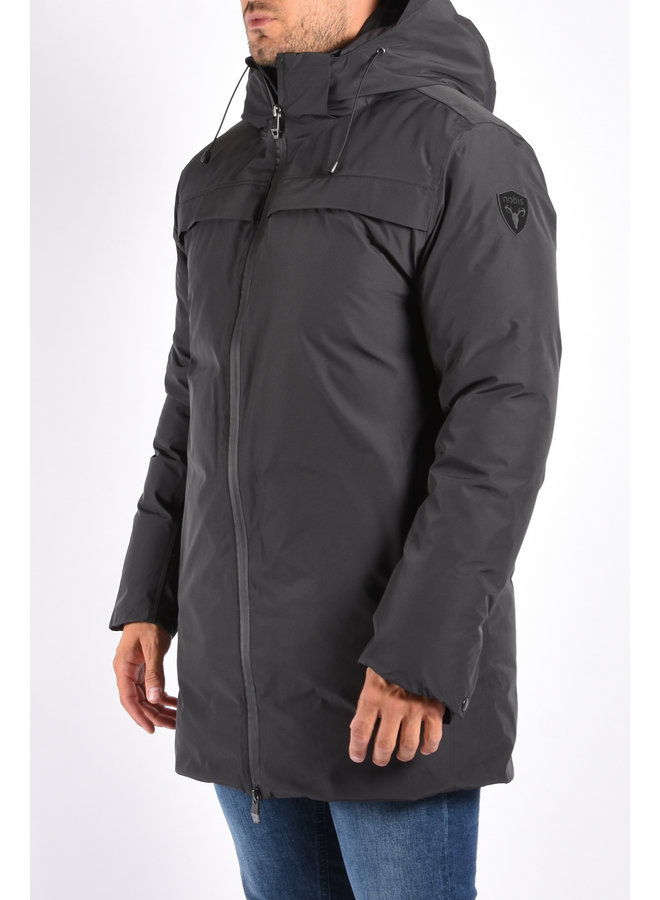 NOBIS - Atlas Mid Length Jacket - Black