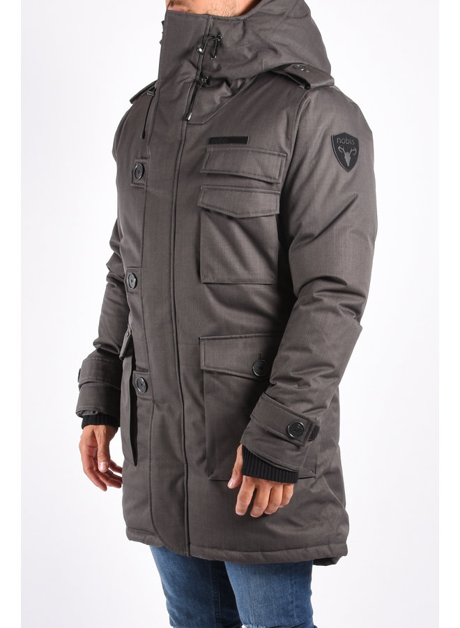 NOBIS Extreme Parka Shelby - Steel Grey