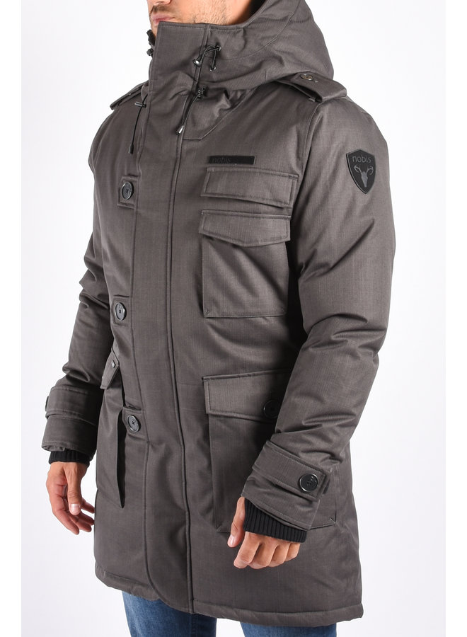 NOBIS Extreme Parka Shelby - Steel Grey