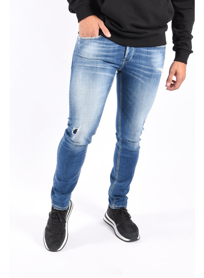 Dondup FW22 - George skinny fit stretch jeans DSE317U - Blue