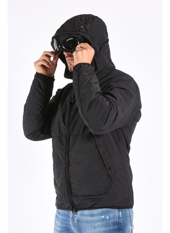 CP Company FW22 - G.D.P. Hooded Goggle Jacket - Black